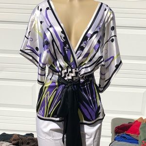 Bebe Kimono Type Blouse